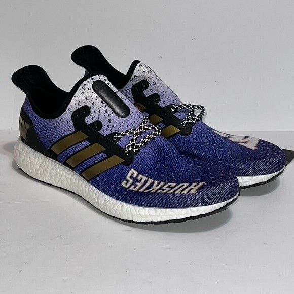 Men\'s Adidas Speedfactory AM 4 Washington Huskies Running Shoes 3M FX7254 SZ 12 main image 5